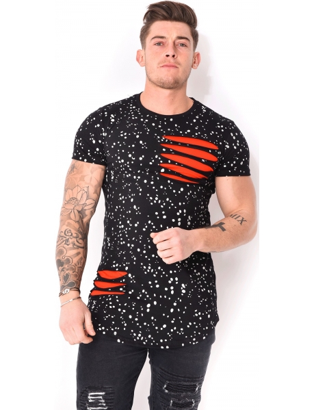 Ripped Spotted T-shirt