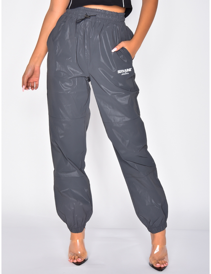 reflective jogging bottoms