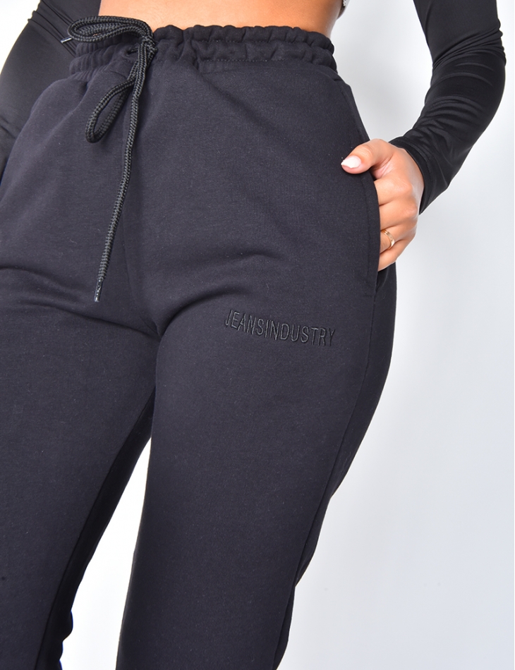 Jeans Industry Quilted Jogging Bottoms