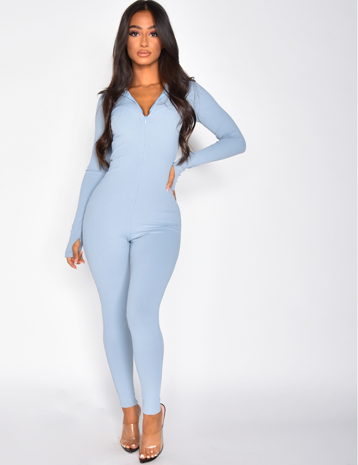 "Lucky Label" Jumpsuit with Zip