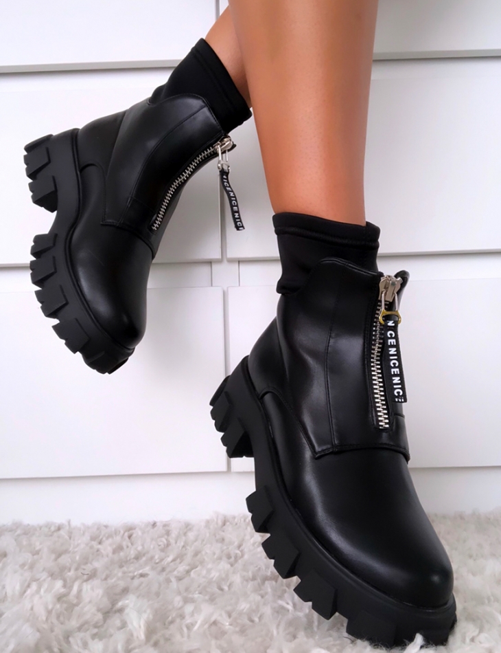Ankle Boots with Zip