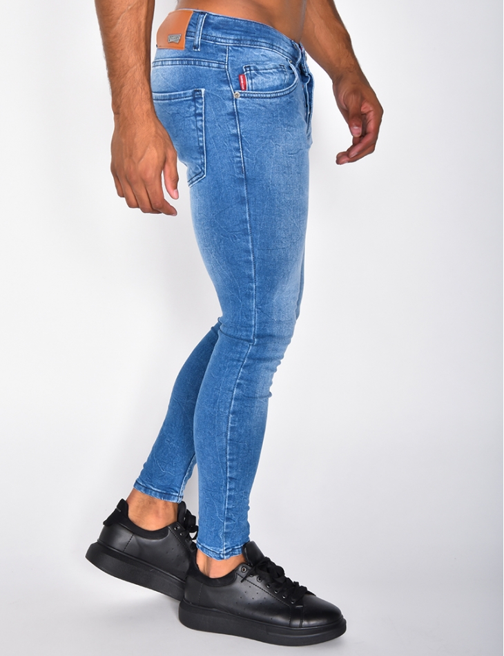 Blaue Basic Jeans Jeans Industry