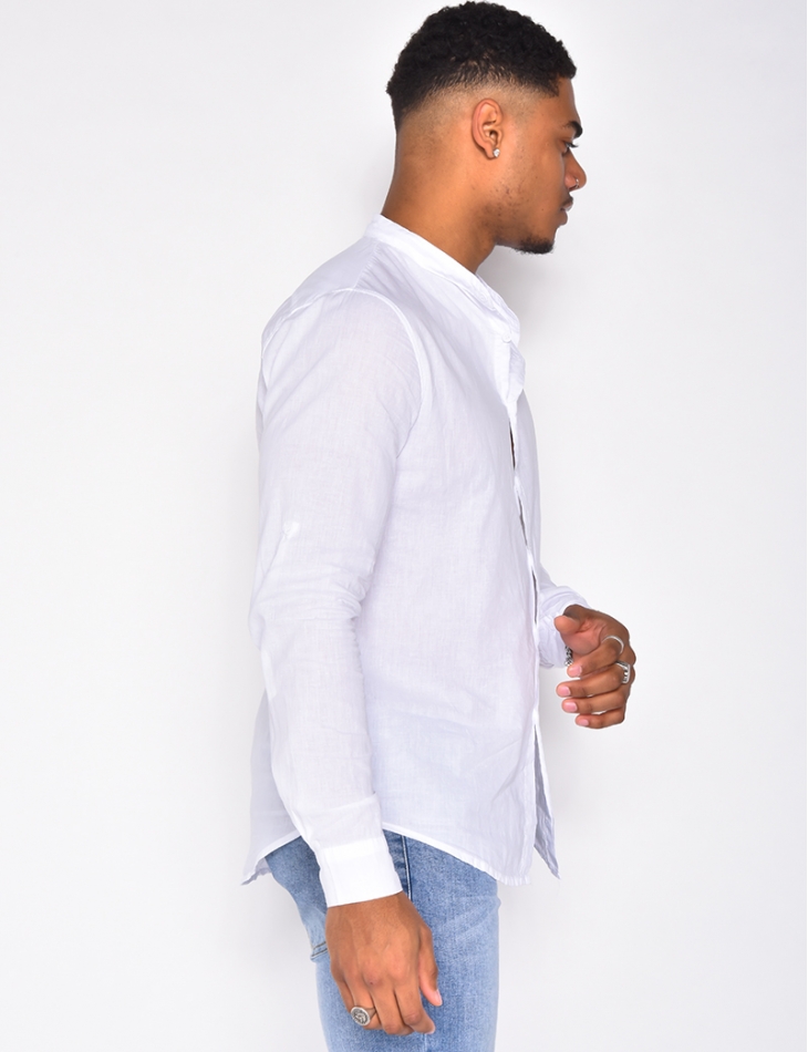 Long Sleeved Shirt with Round Neckline