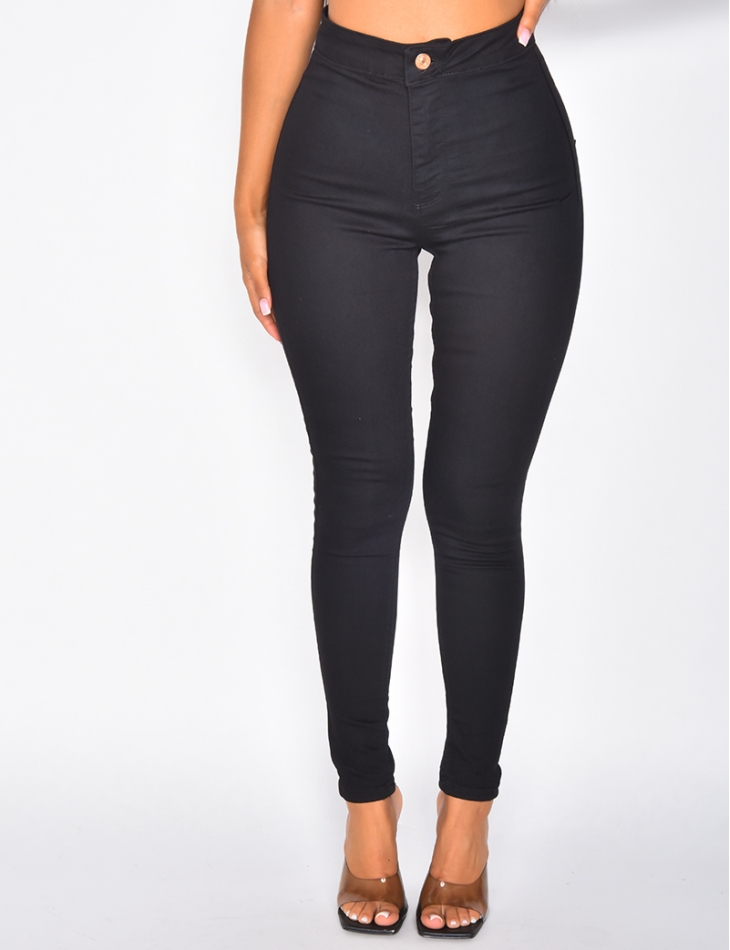 Jegging taille haute