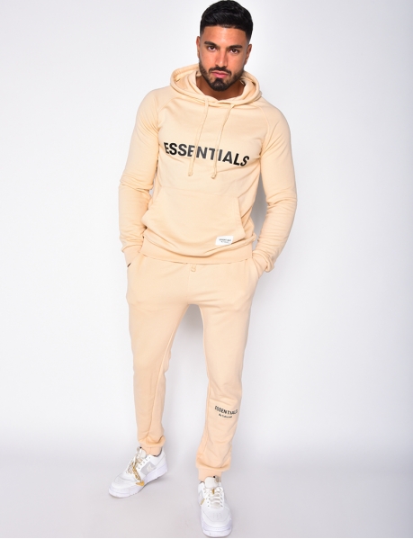 "Essential" hoodie and jogging bottoms set