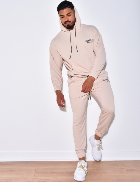 Tracksuit with Slogan