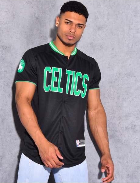 T-shirt à boutons "Celtics"