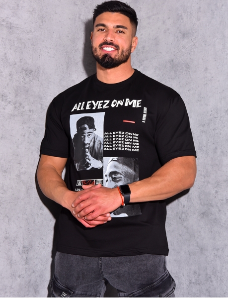 T-shirt "Alleyez on me"