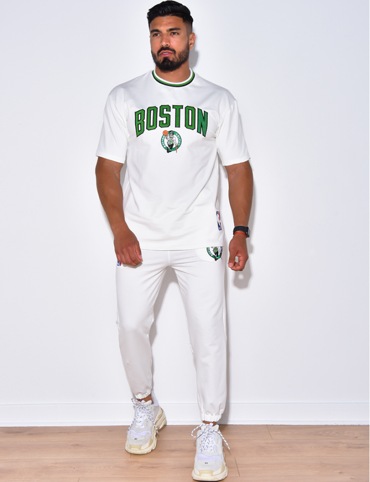Ensemble t-shirt et jogging "Boston"