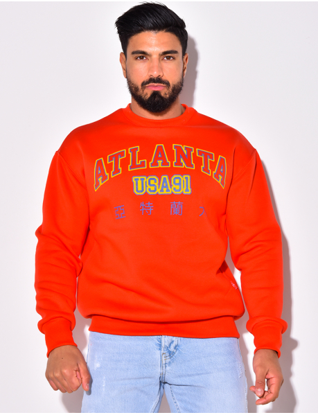 Sweatshirt „Atlanta USA91“