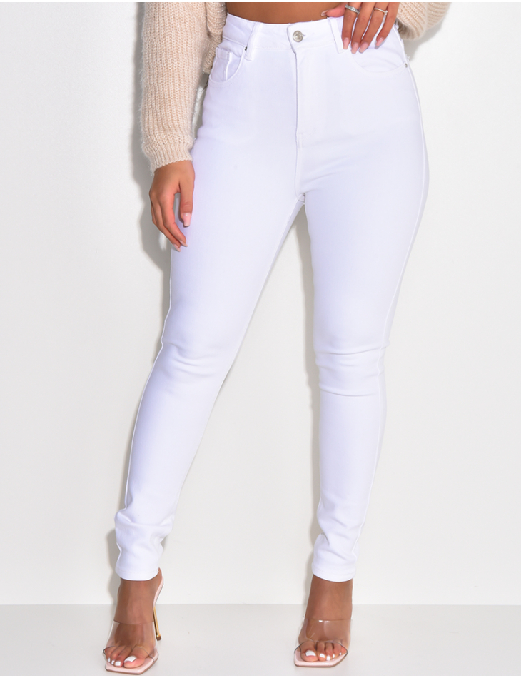 Jeans skinny taille haute stretchy