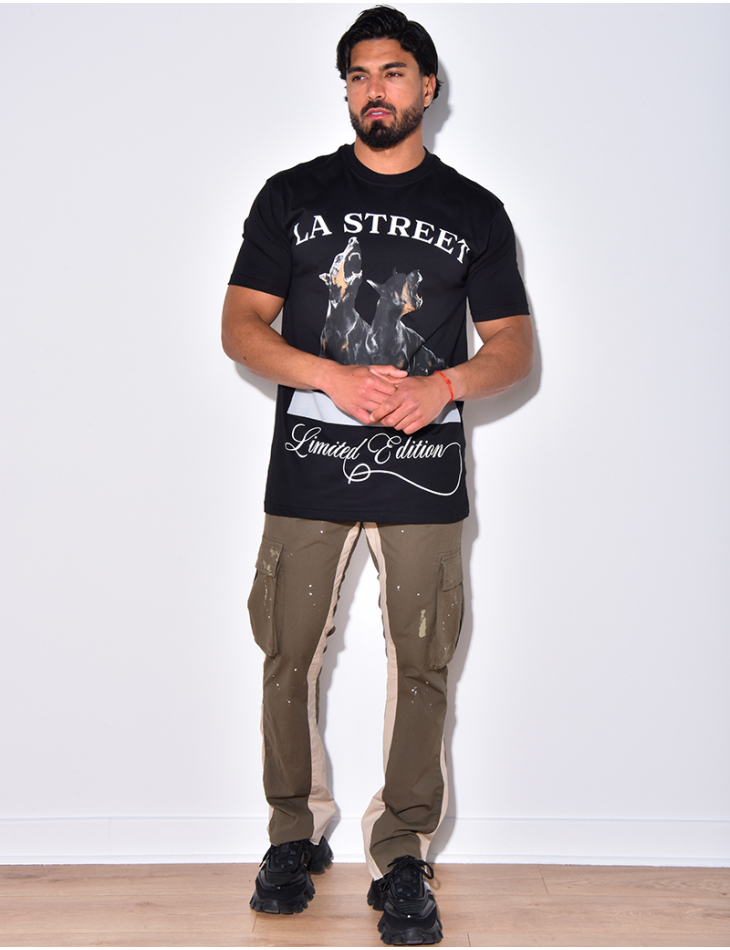 T-shirt dobermann "La street"