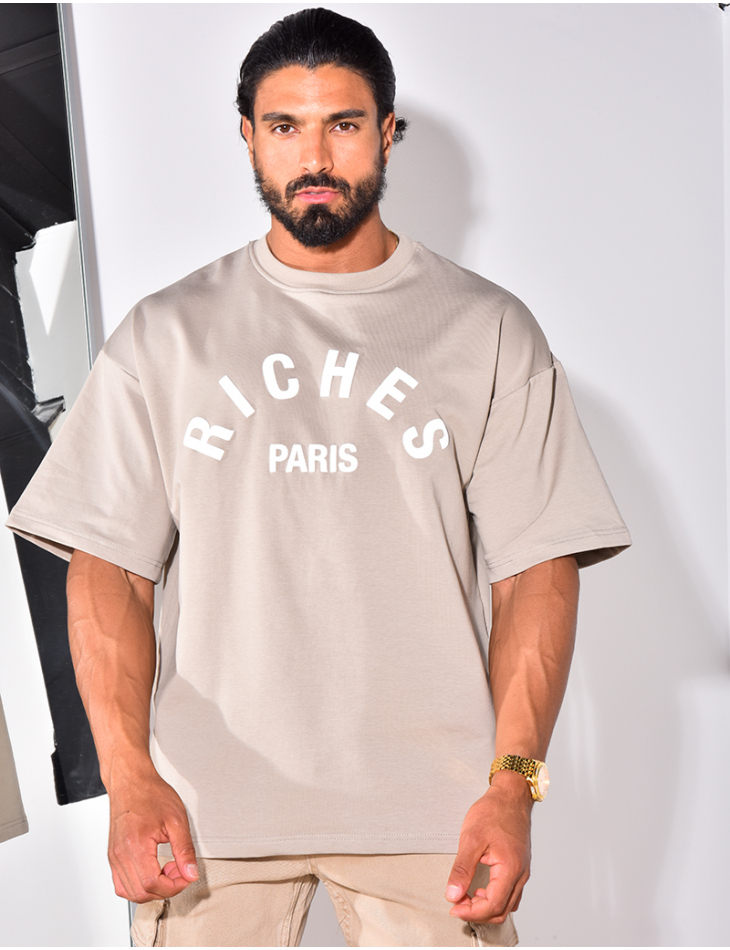 T-shirt "riches Paris"
