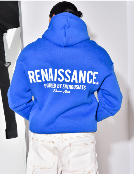   "Renaissance" fleece hoody