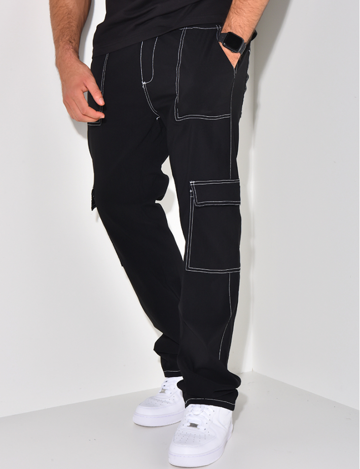 Cargo Trousers with Pockets