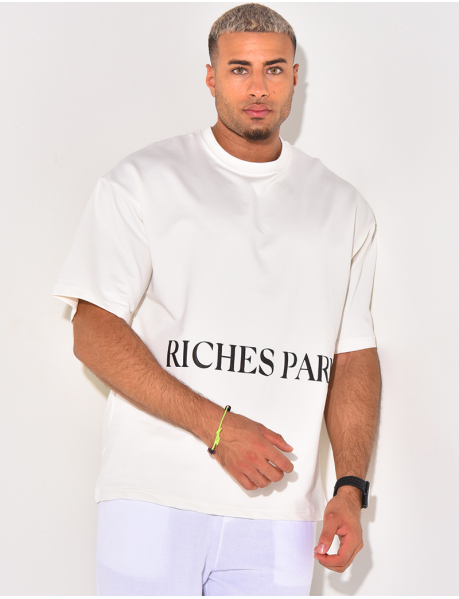 T-shirt "Riches Paris"